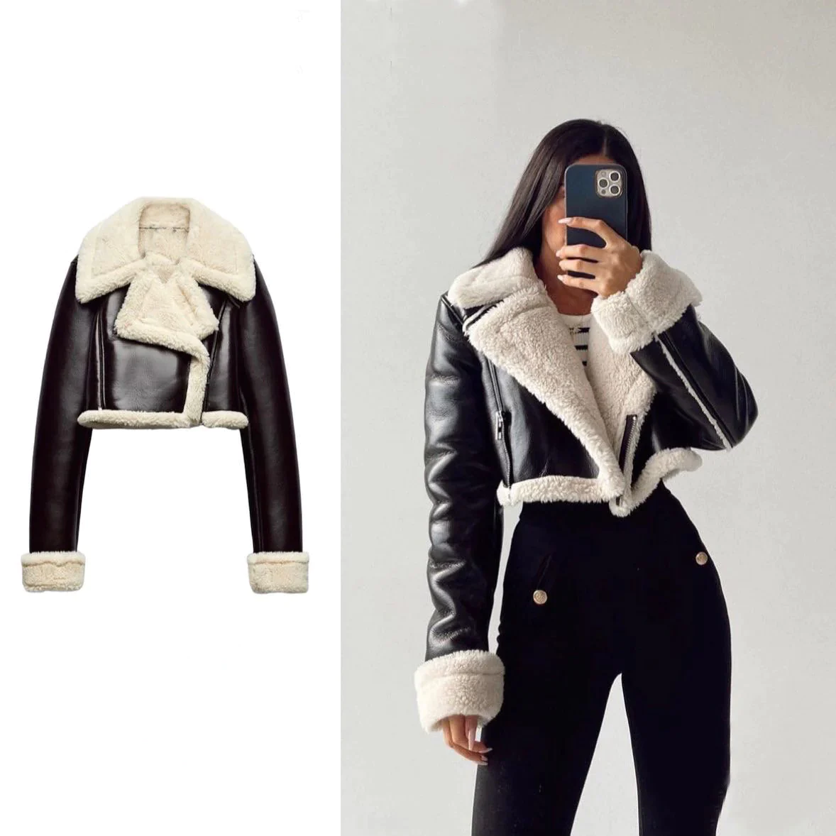 Variant image for Damjacka Sherpa Edge Elegant Polyester för Damer-1