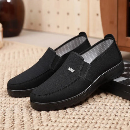 Herrskor Anti-Slip Design Andningsbart Material för Fritid och Kontor-4
