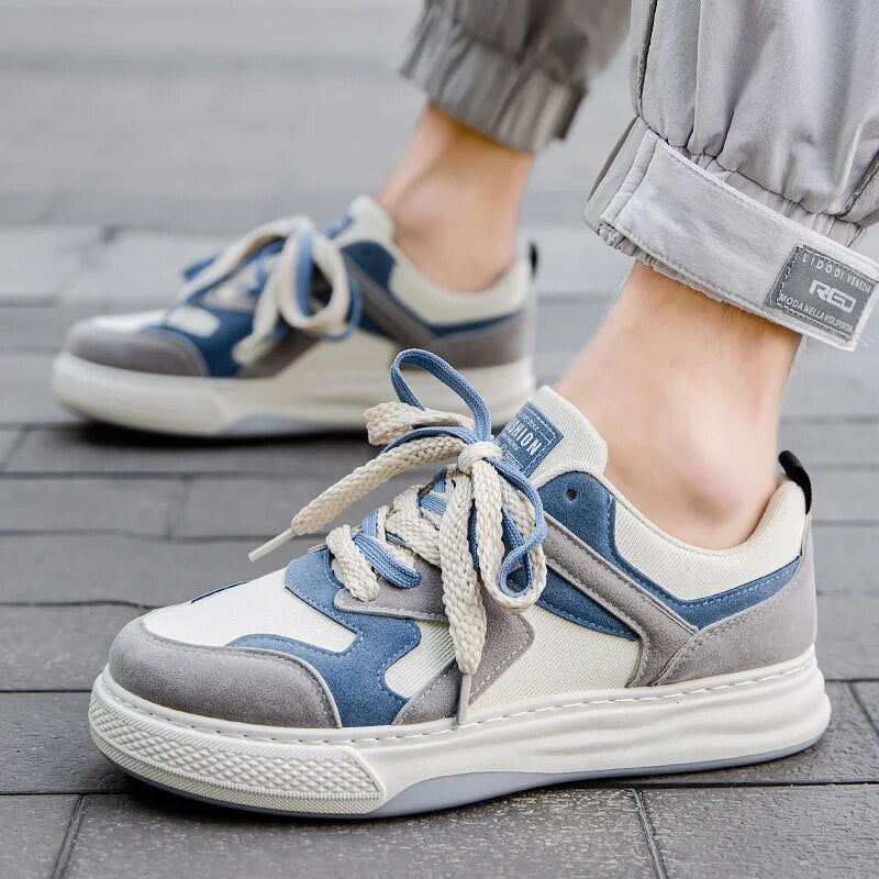 Variant image for Herrskor Klassiska Urban Stil Snörning Syntetiska Material-19