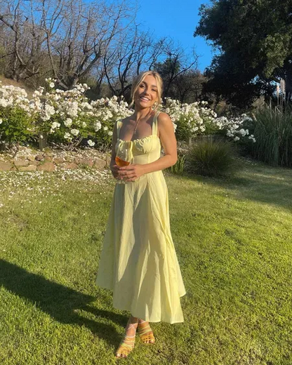 Kvinnors Bustier Klänning Blommönster Hjärtformad Halsringning Högkvalitativt Tyg-4