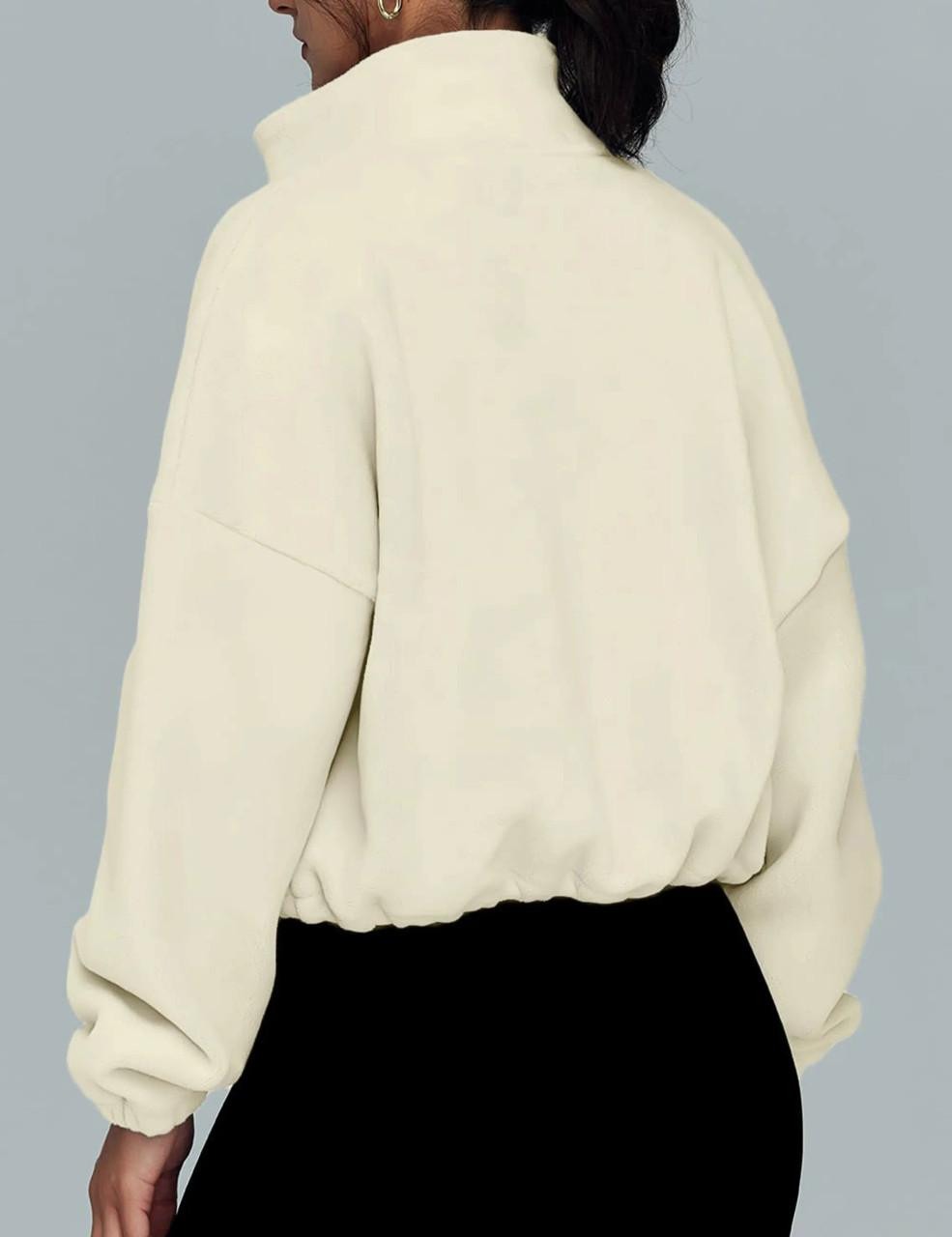 Damjacka Ståkrage Högkvalitativ Polyester Elegant Jacka för Dam-6