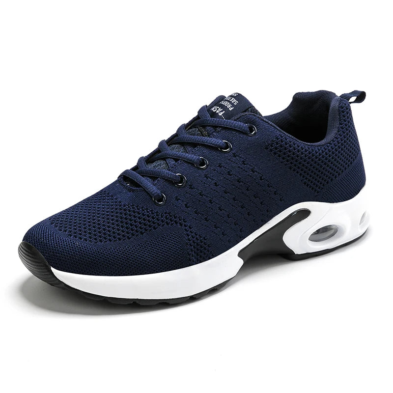 Unisex Löparskor Andningsbara Lätta Syntetmaterial-5