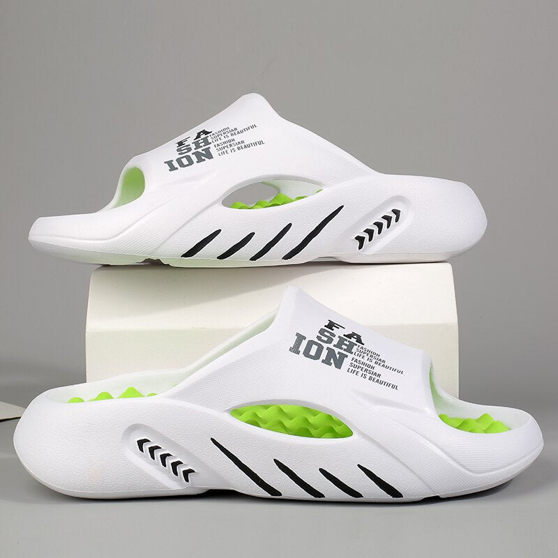 Herr Tofflor Ortopediska Bekväm Design Andningsbara Material-4