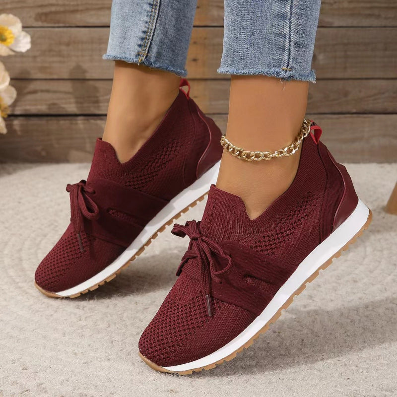 Variant image for Damen-Sneaker, luftiges Design, orthopädisches Fußbett, Textil, Synthetik-33