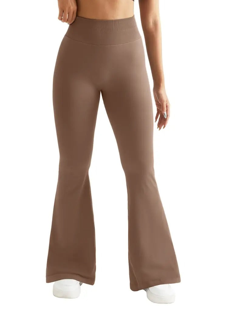 Variant image for Dam Högskurna Ribbyxor Trendig Design Ribbväv-9