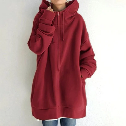 Variant image for Dam Hoodie Överdimensionerad Polyester Isolerad-31