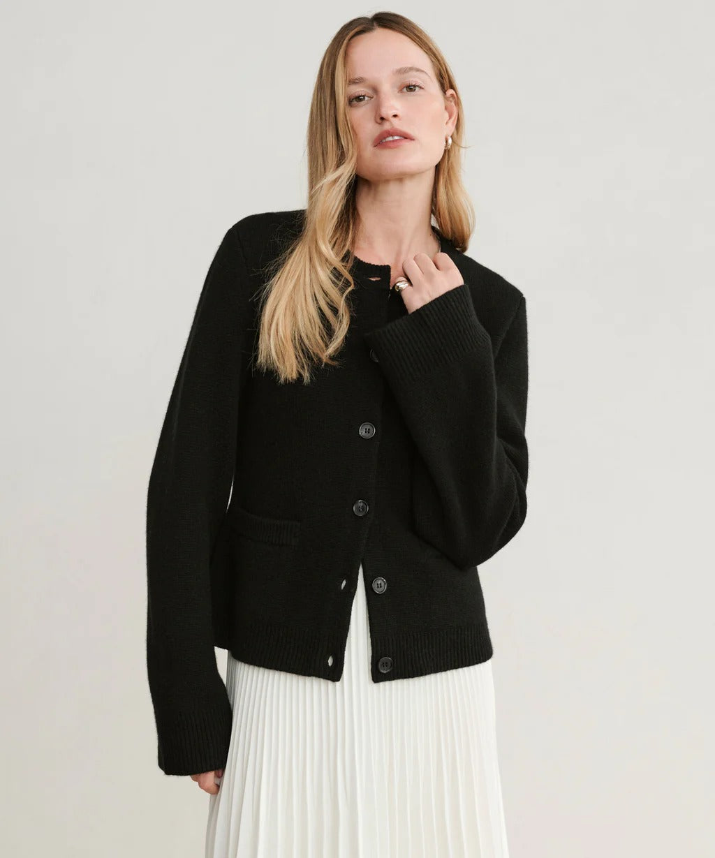 Variant image for Dam Kofta Ull med Knappdetalj Elegant Komfort-13