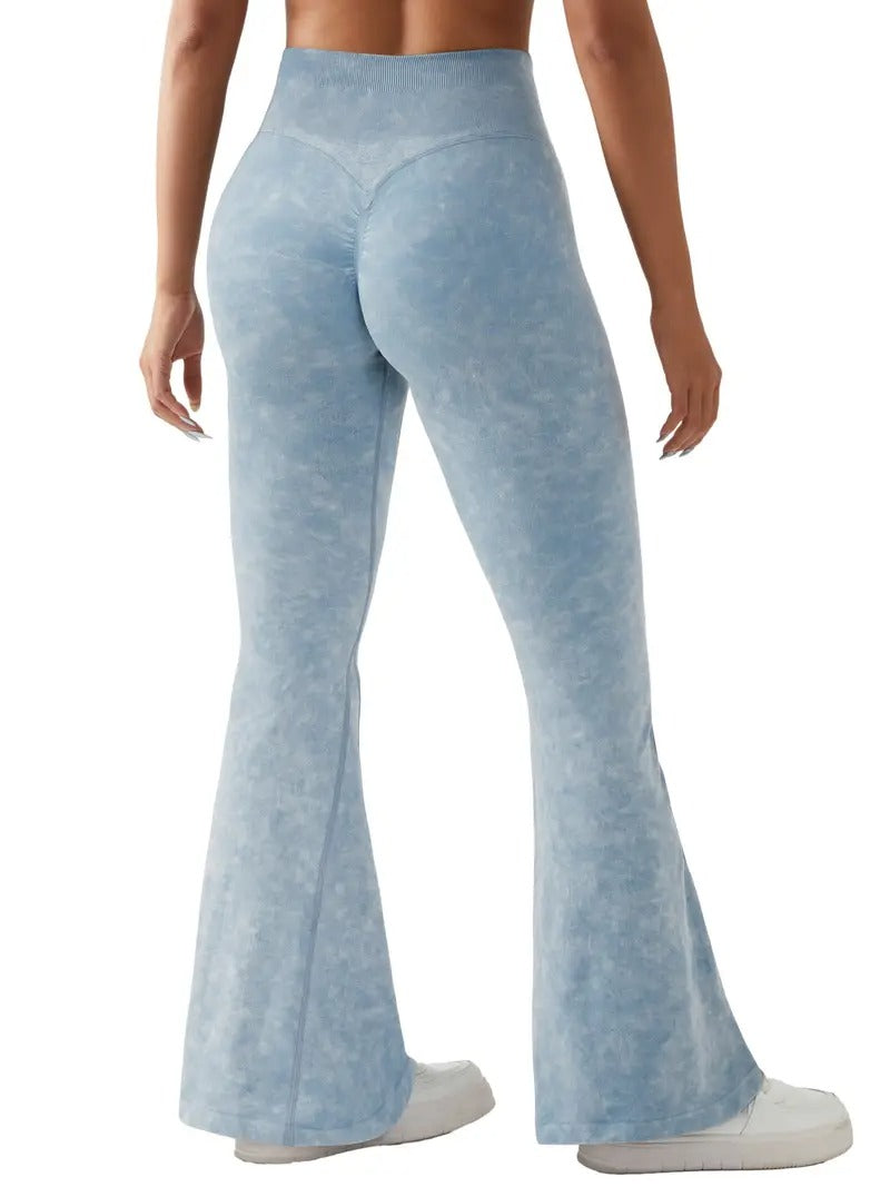 Dam Högskurna Ribbyxor Trendig Design Ribbväv-6