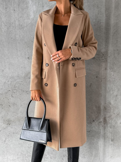 Damjacka Oversized Trendig Polyesterjacka för Damer-5