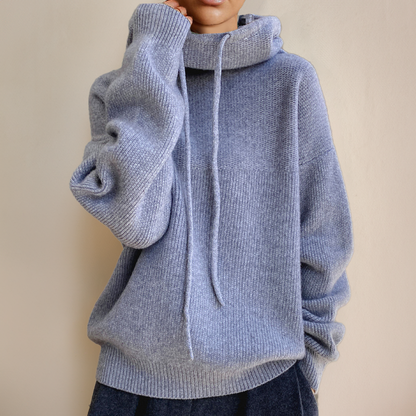 Turtleneck Tröja för Kvinna i Merinoull – Elegant Design och Bekväm Passform, Perfekt för Vardags- och Festliga Tillfällen 5