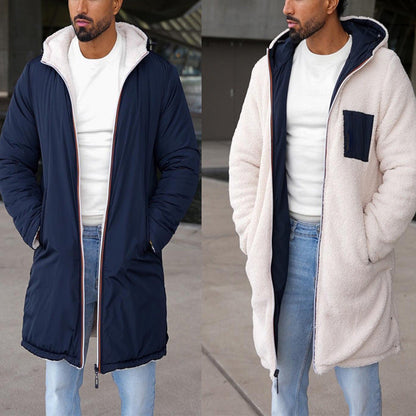 Herrjacka Vinter Reversibel Sportig Polyester-1
