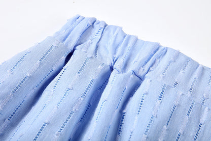 Matchande Set Dam Skjorta och Shorts Casual Bomull 3