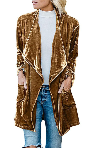 Damjacka Modern Passform Mjuk Polyester-4