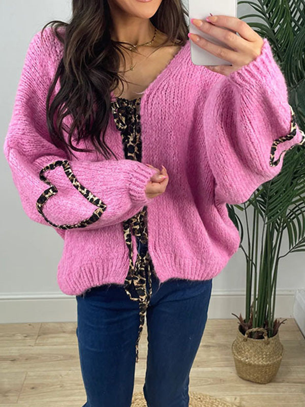 Variant image for Lång Kofta Dam Löst Passform med Bindande Bälte 100% Akryl-10