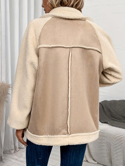 Dam Fleecejacka Termisk Fleece för Utomhusaktiviteter-2