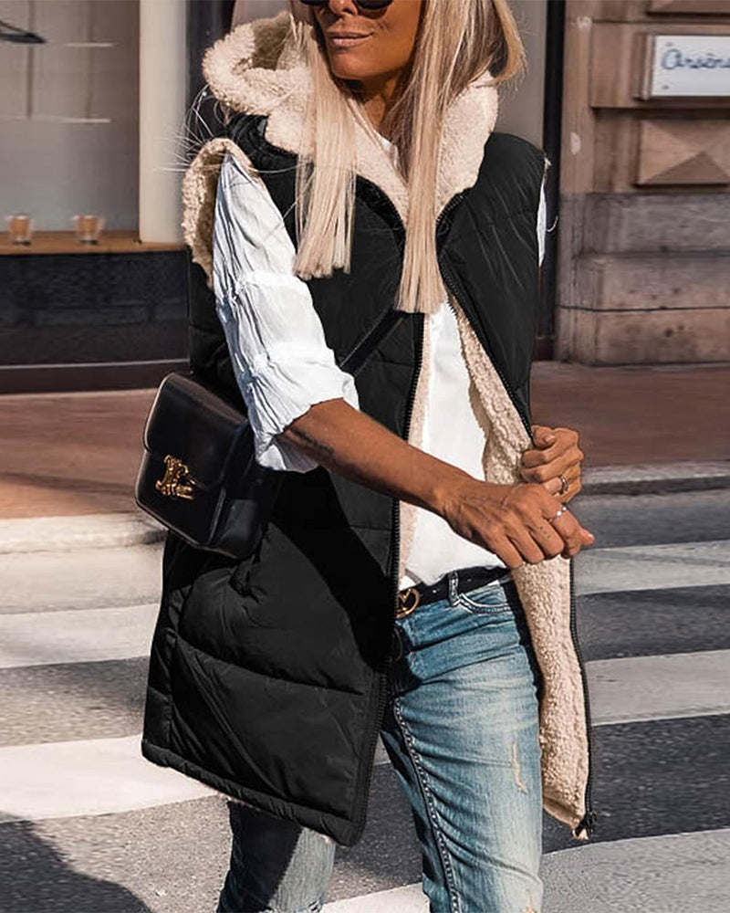 Variant image for Herr Vinterjacka Padded Casual Bomullsblandning med Huva-25
