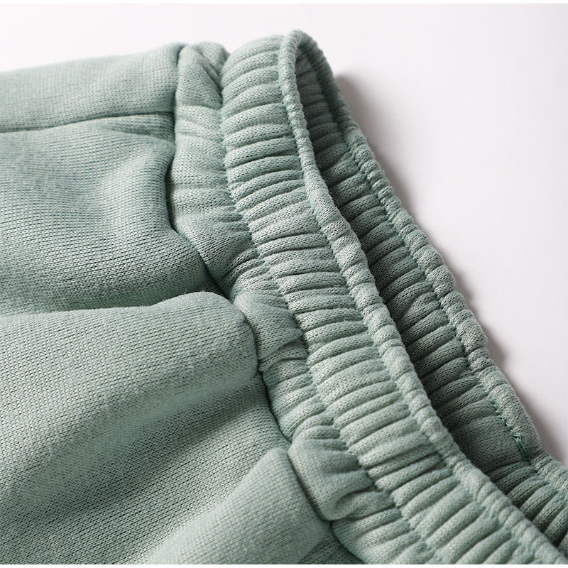 Dam Träningskläder Uppsättning Hoodie och Joggingbyxor Polyester och Bomull-5