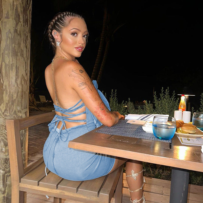 Blommig Höftrock för Dam i Polyester – Knälång, Elastiskt Midjeband, S-XL 4