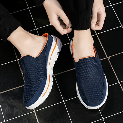 Herr Sandaler Ortopediska Bekväm Design Syntetmaterial-6