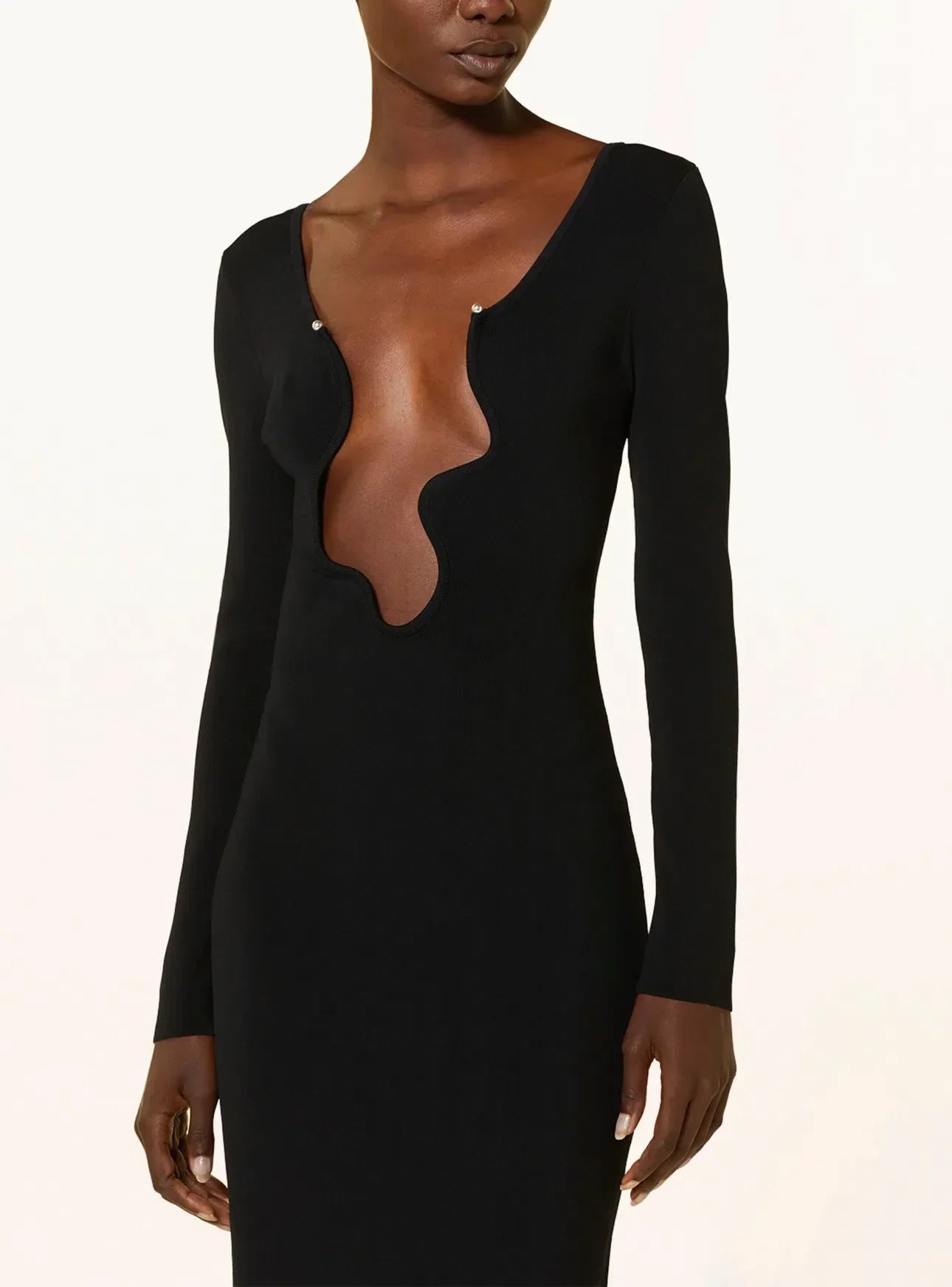 Elegant Klänning i Lyxigt Tyg för Kvinnor – Tidlös Design för Alla Tillfällen, Normal Passform, Maskintvättbar 5