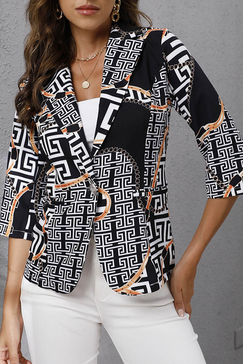 Damjacka Trendig Design Polyester för Dam - Modern Jacka för Vardag och Fest 10
