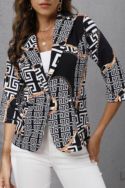 Damjacka Trendig Design Polyester för Dam - Modern Jacka för Vardag och Fest 10