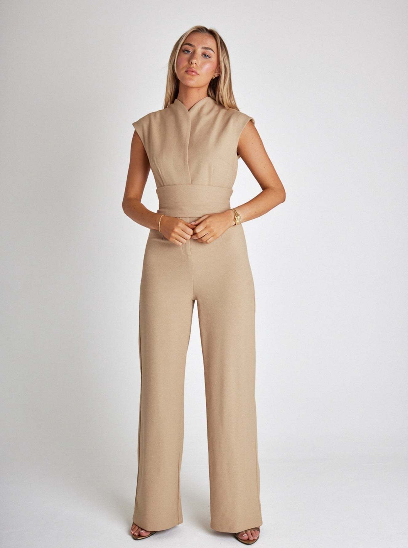 Variant image for Dam Jumpsuit Ärmlös Bred Ben Polyester-6