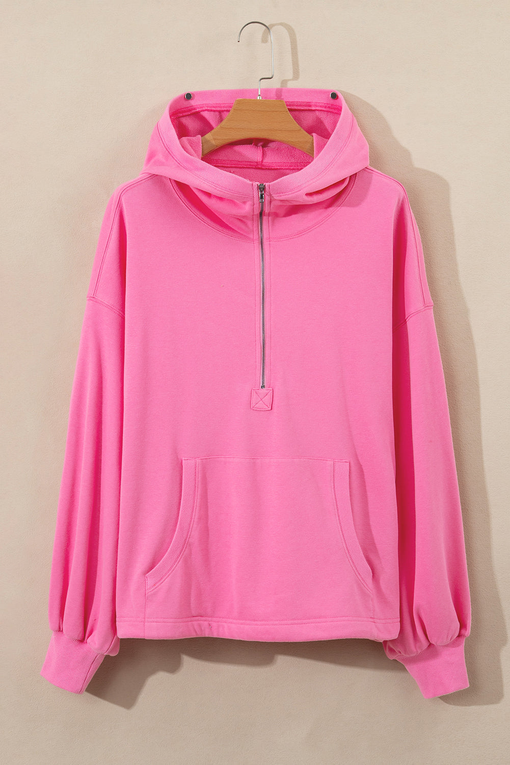 Dam Hoodie Vinterstil Mjuk 100% Bomull-4