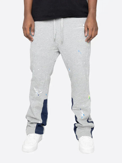 Variant image for Dam Flare Sweatpants Färgstänkt Bomull-16