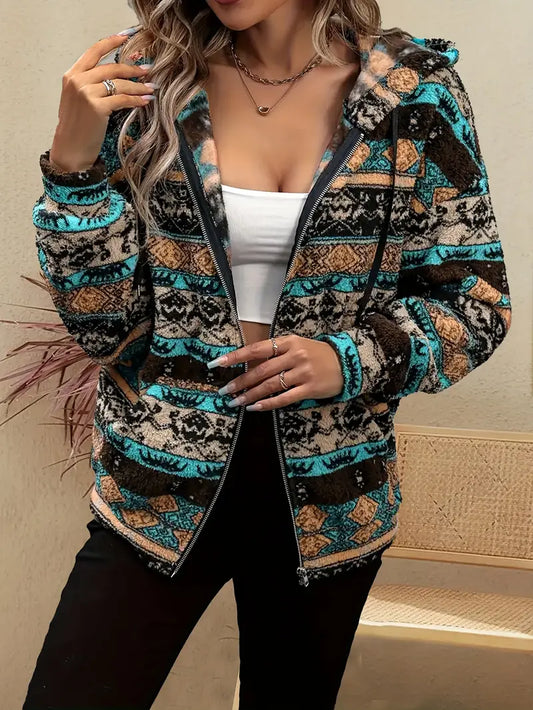 Herrjacka Färgblock Lång Ärmar 100% Bomull Loose Fit 1