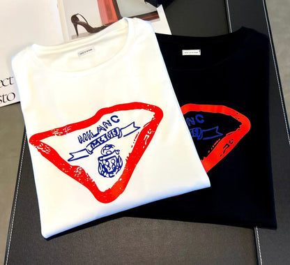 Herr Långärmad T-shirt Rundhals 100% Bomull Komfortabel Normal Passform-3