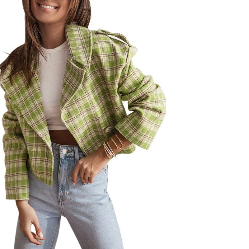 Dam Ullrock Rutig Skräddarsydd Ull-3