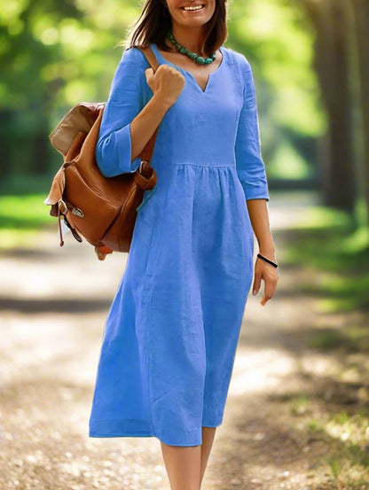 Eleganta Damklänningar i Polyester med Smickrande Passform för Speciella Tillfällen – Fina Damklänningar S, M, L, XL 1