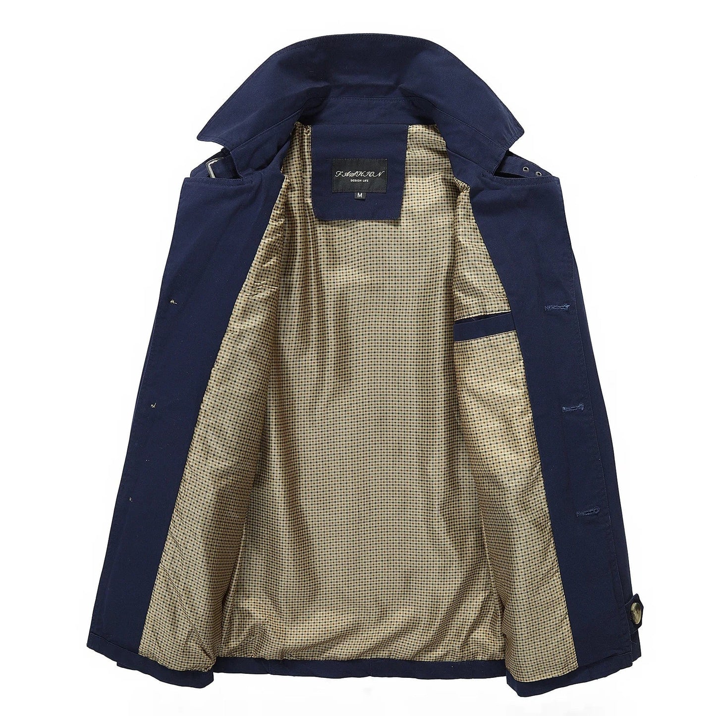 Lång Vinterrock Dam Snygg Design Hållbar Polyester 5