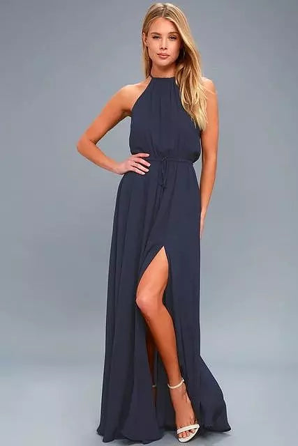 Variant image for Maxi Klänning Dam Boho Stil Lång Polyester-31