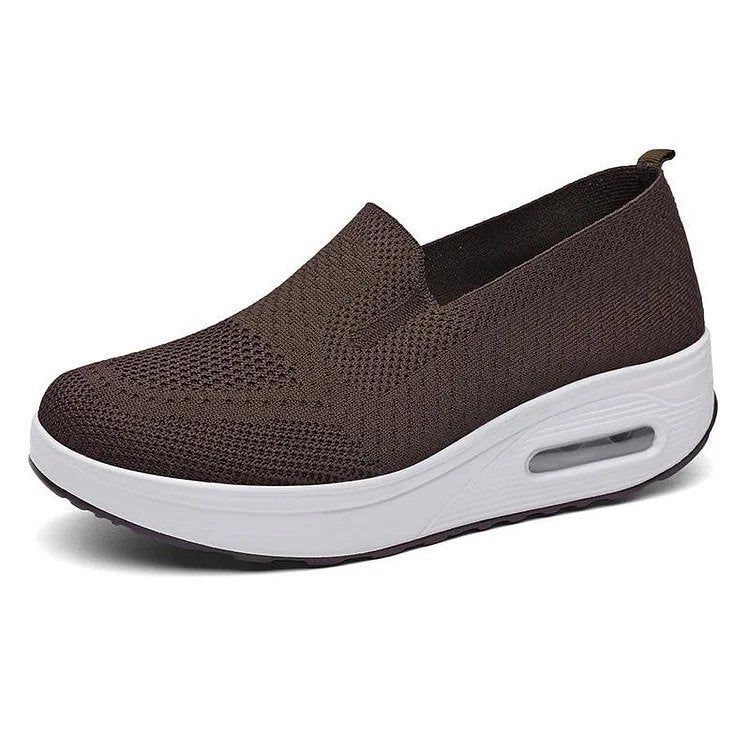 Variant image for Kvinnors Sneakers Sportig Design Ventilerande Textil med Tjock Sula-29