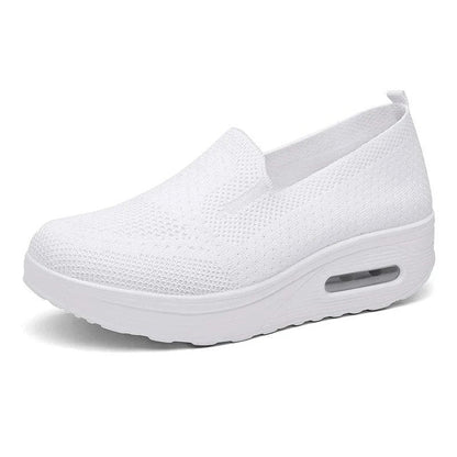 Variant image for Kvinnors Sneakers Sportig Design Ventilerande Textil med Tjock Sula-8