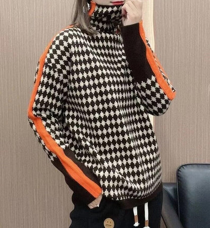 Dam Tröja Modern Design Andningsbart Material-4