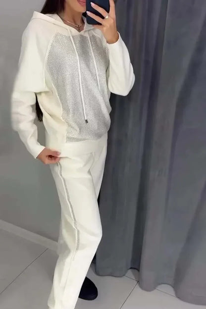 Dam Sportuppsättning Modern Design Polyester Elastan-4