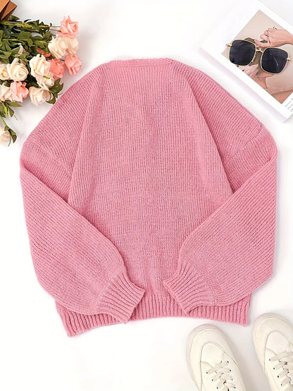 Dam Tröja Modern Design Högkvalitativt Material-2