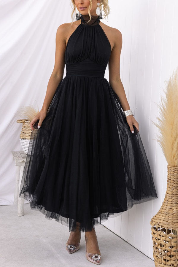 Variant image for Dam Långklänning Elegant Polyester för Fest-5