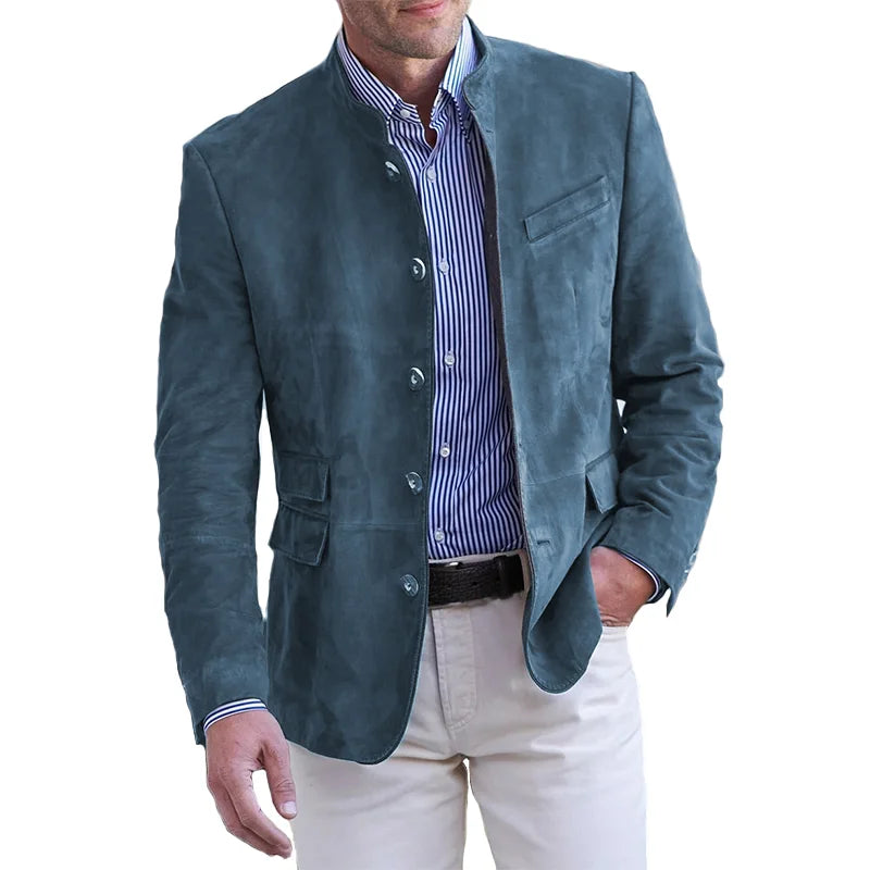 Variant image for Herr Cardigan Jacka med Knutar i Hållbart Material-1