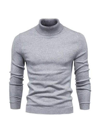 Variant image for Herr Turtleneck Tröja Stickad Klassisk Material-6