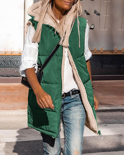 Variant image for Herr Vinterjacka Padded Casual Bomullsblandning med Huva-17