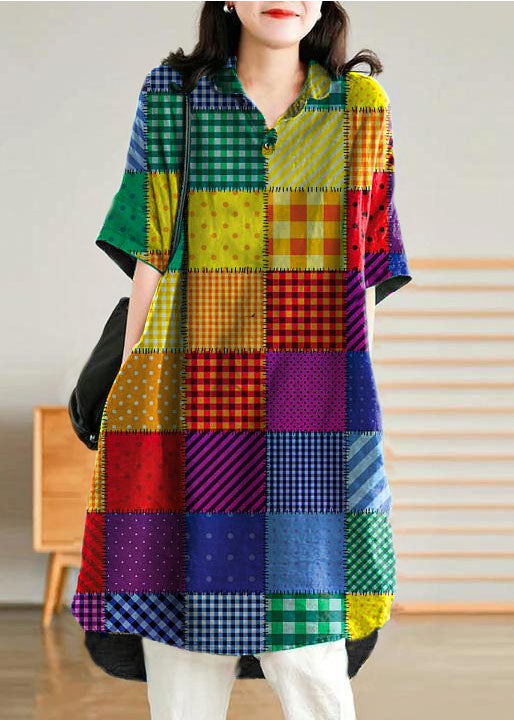 Dam Klänning Elegant Polyester Tidlös Design-2