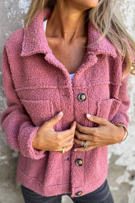 Damens Shearling Kappa Vintervärme Avslappnad Stil-1