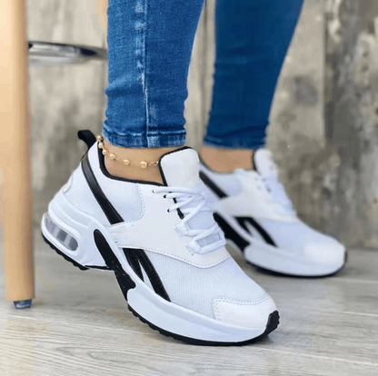 Dam Sneakers Andningsbara Lättviktsdesign med Icke-Slipssula-2