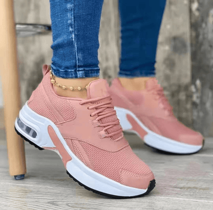 Variant image for Dam Sneakers Andningsbara Lättviktsdesign med Icke-Slipssula-25