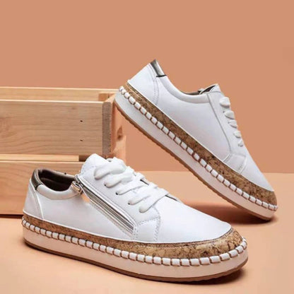 Variant image for Dam Sneakers Blommig Design Hög Kvalitet Textil och Gummi-28