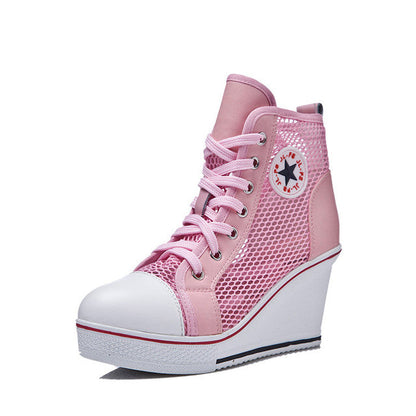 Variant image for Höga Sneakers Dam Mesh Hög Sula 7,5 cm-19